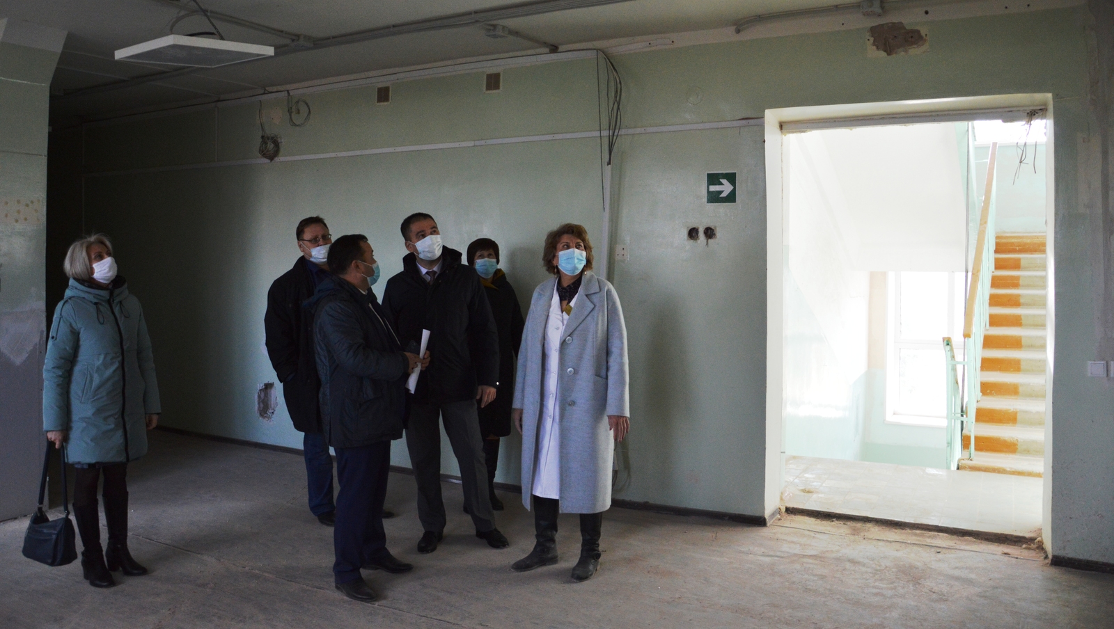В Приютово продолжается модернизация поликлиники