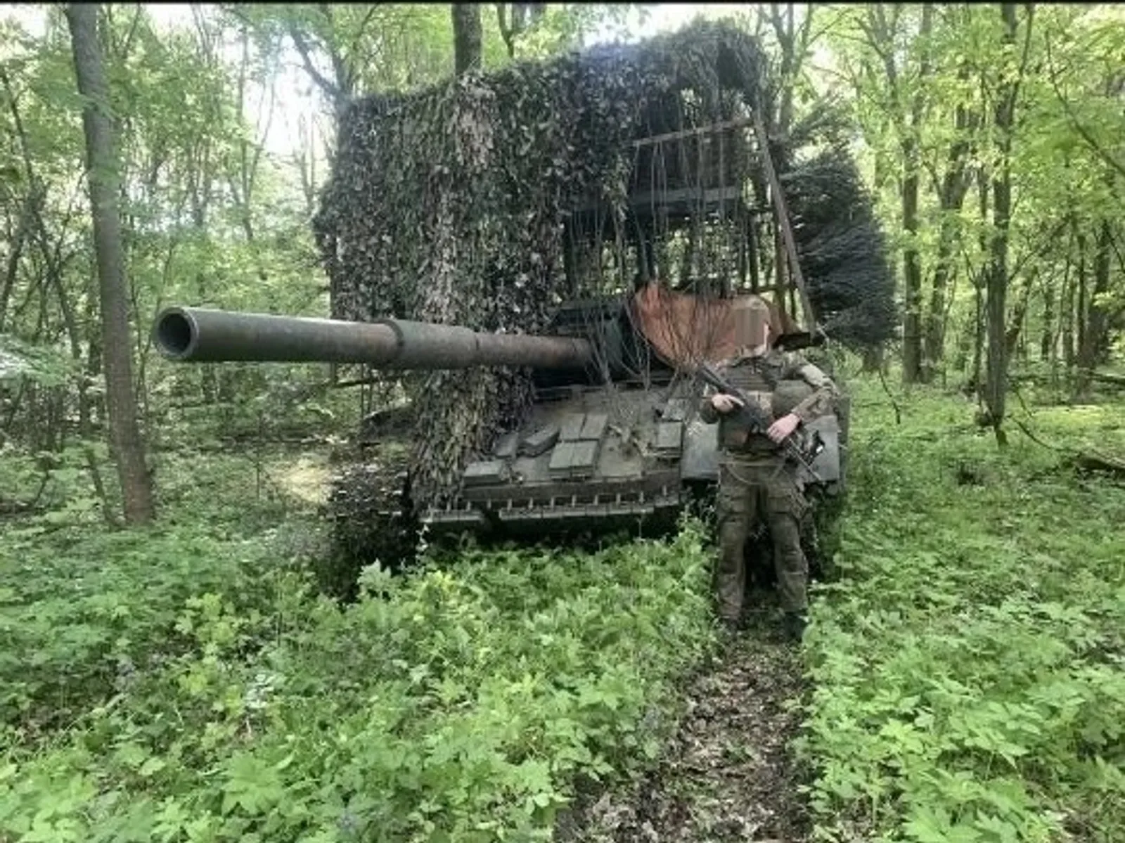 Срочник-стрелок Аяз С. из Янаульского района на Белгородской области обезвредил вражеский дрон