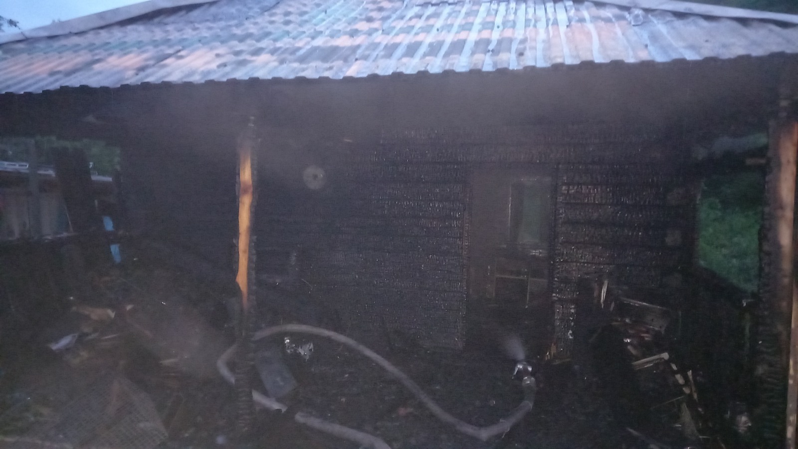 Пожар в Ижболдино (Янаульский район): уничтожена баня