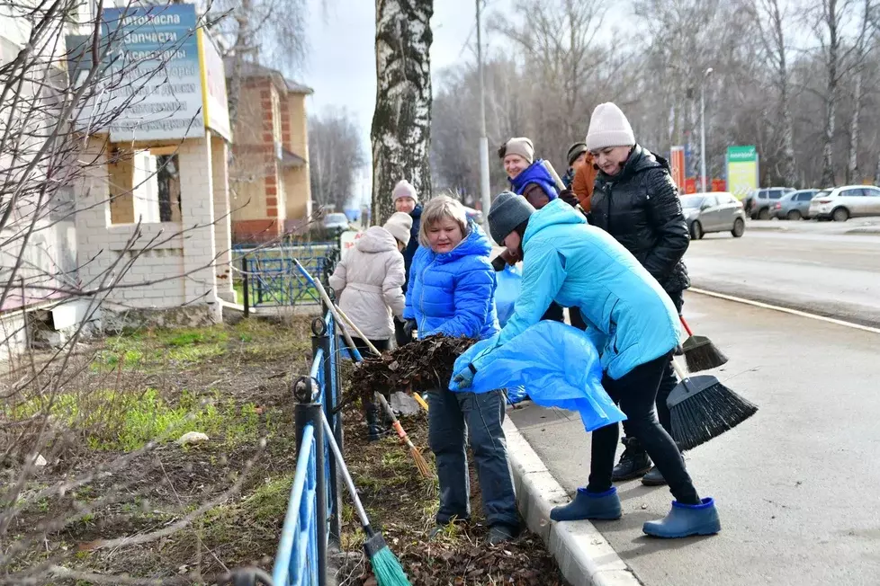 Янаул присоединился к общереспубликанскому субботнику