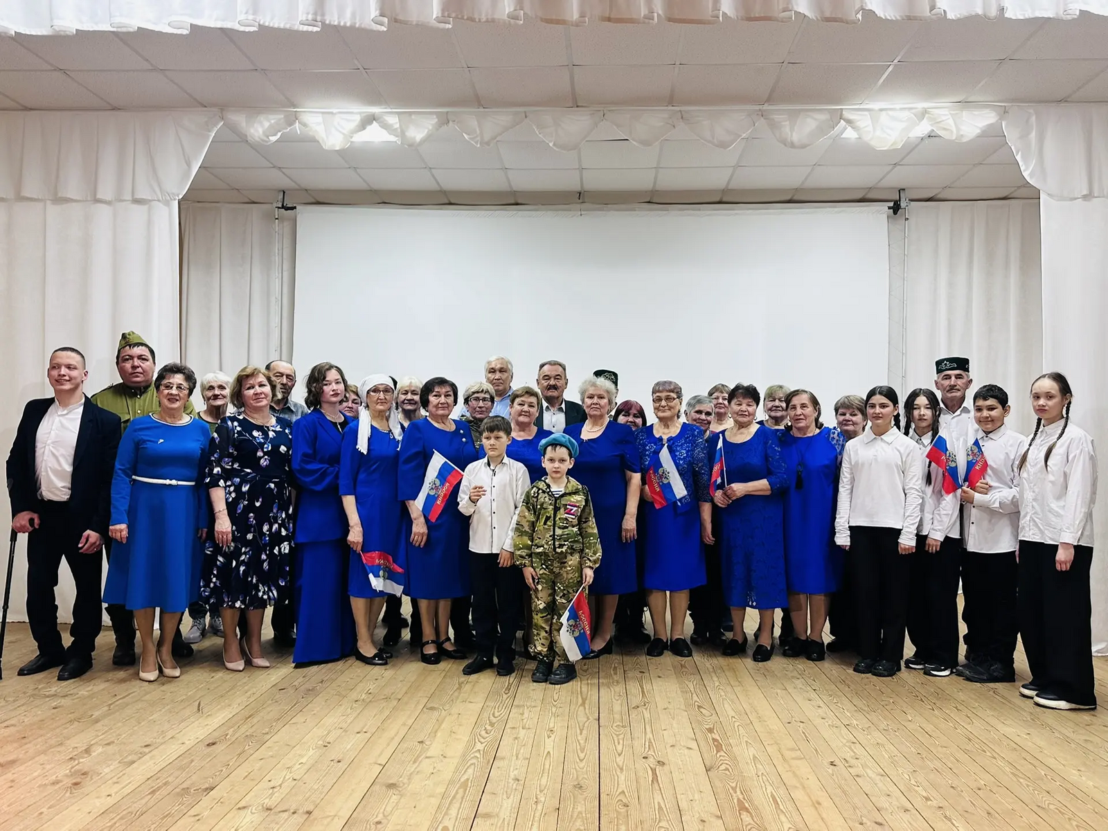 В одном из сел Янаульского района прошел благотворительный концерт