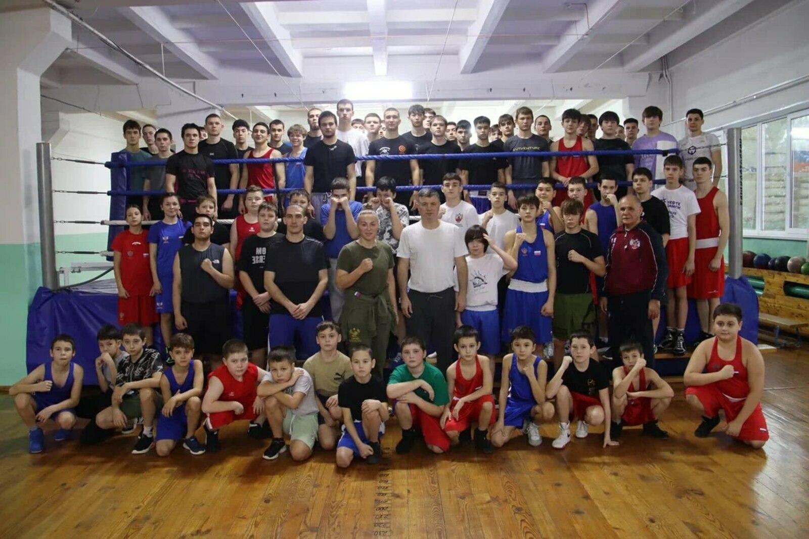 Мастер-класс по боксу для воспитанников ДЮСШ прошел в Нефтекамске