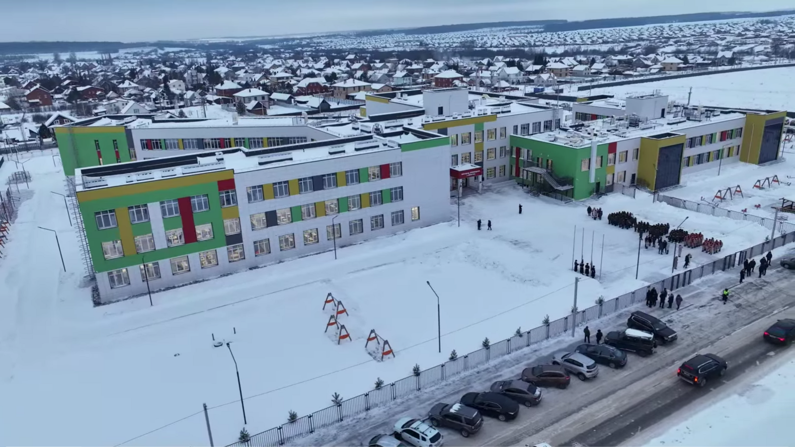 В первый день после новогодних каникул в Башкирии открыли новую школу