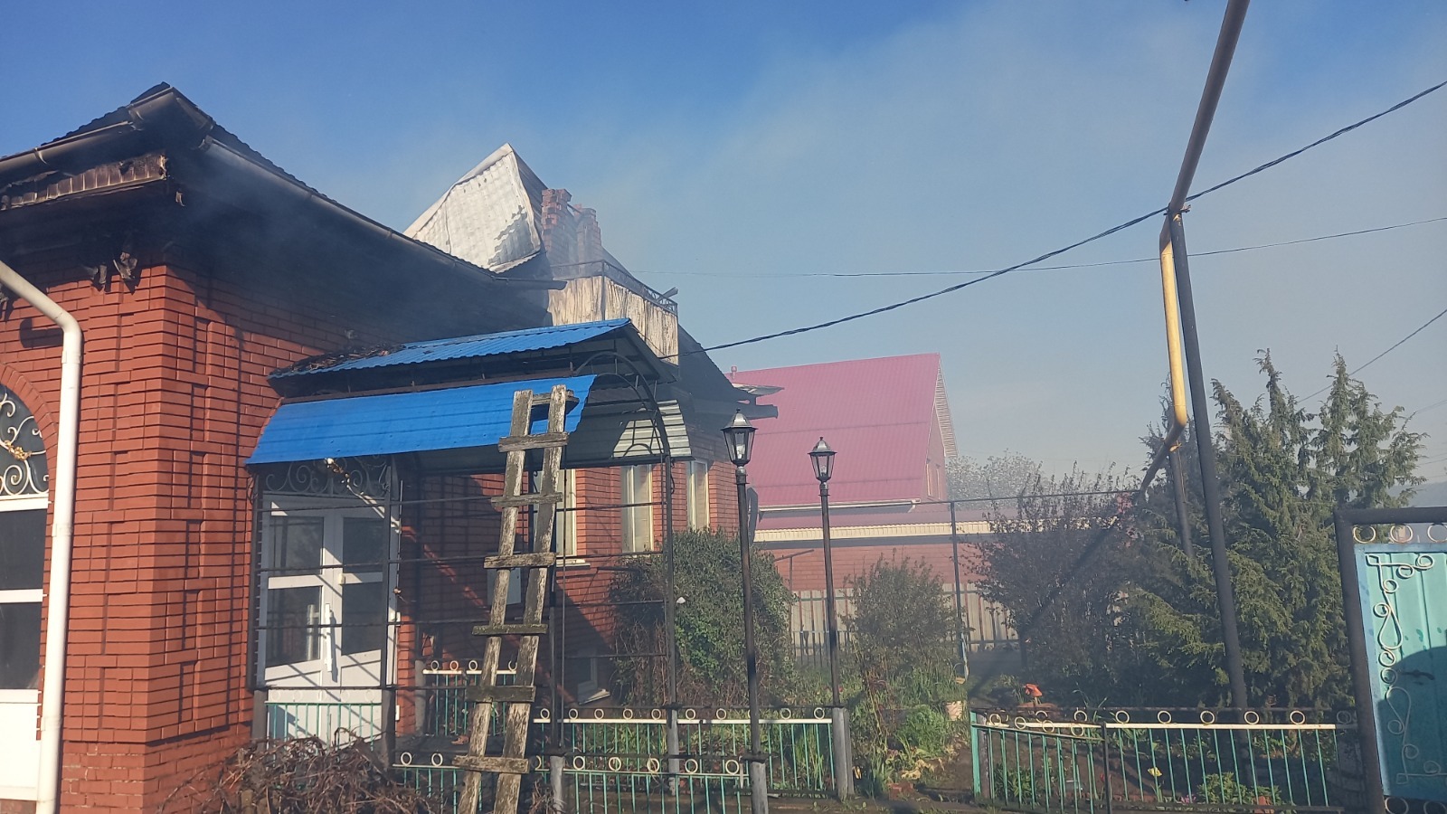 Пожар в Новом Артауле (Янаульский район)