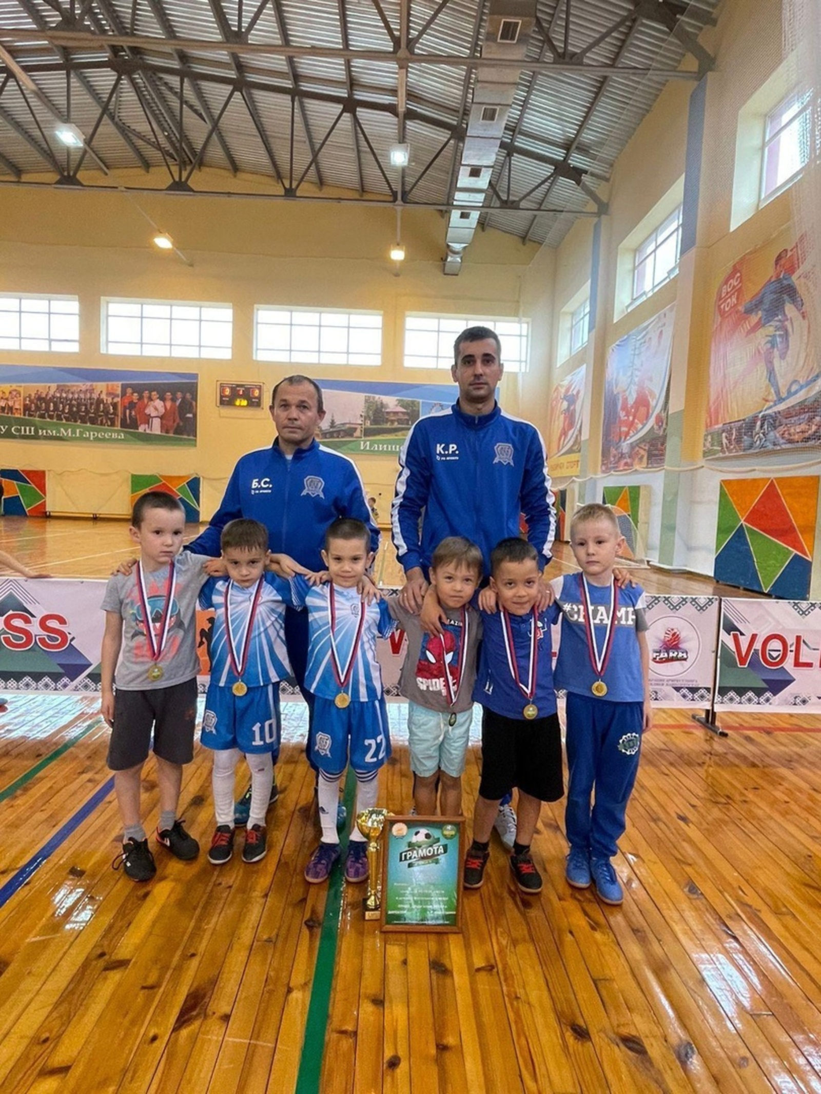 В Илишевском районе прошел турнир по мини-футболу