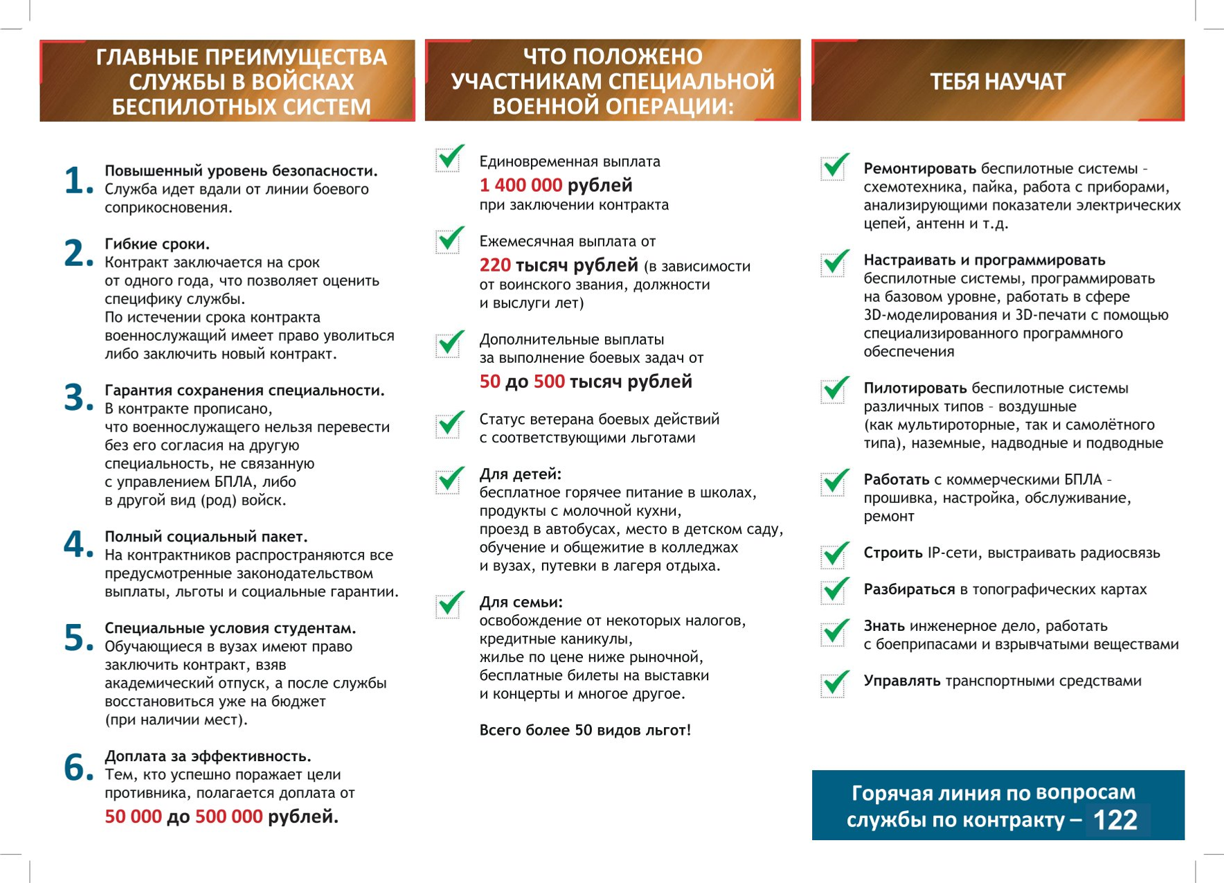Набор в войска беспилотных систем продолжается