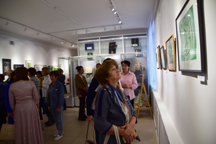 В Янауле состоялось открытие персональной выставки Гульчачак Тимершиной