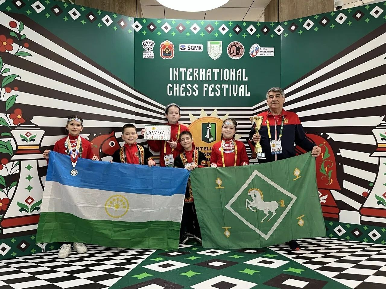 Будущие гроссмейстеры Янаула