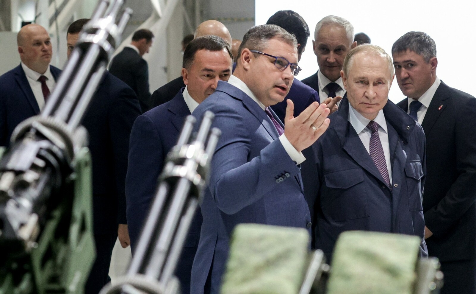 В День оружейника Путин посетил оборонное предприятие в Перми