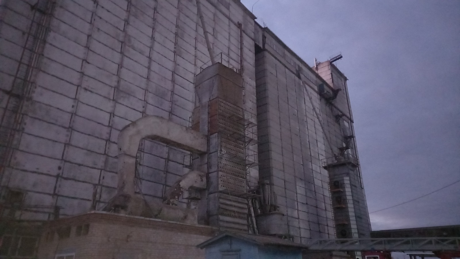 На янаульском элеваторе произошел пожар