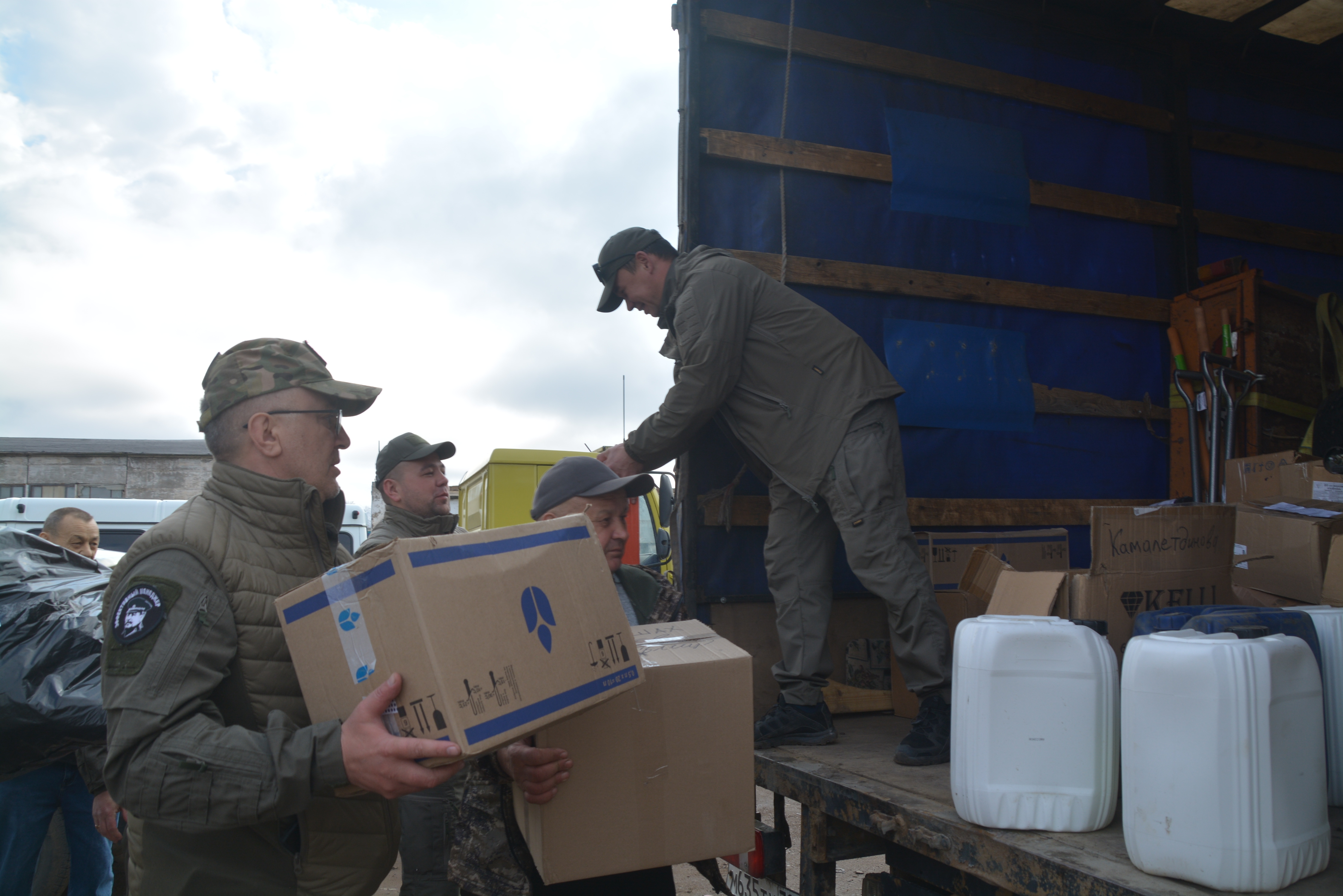 Янаульские волонтеры вновь отправились в зону СВО