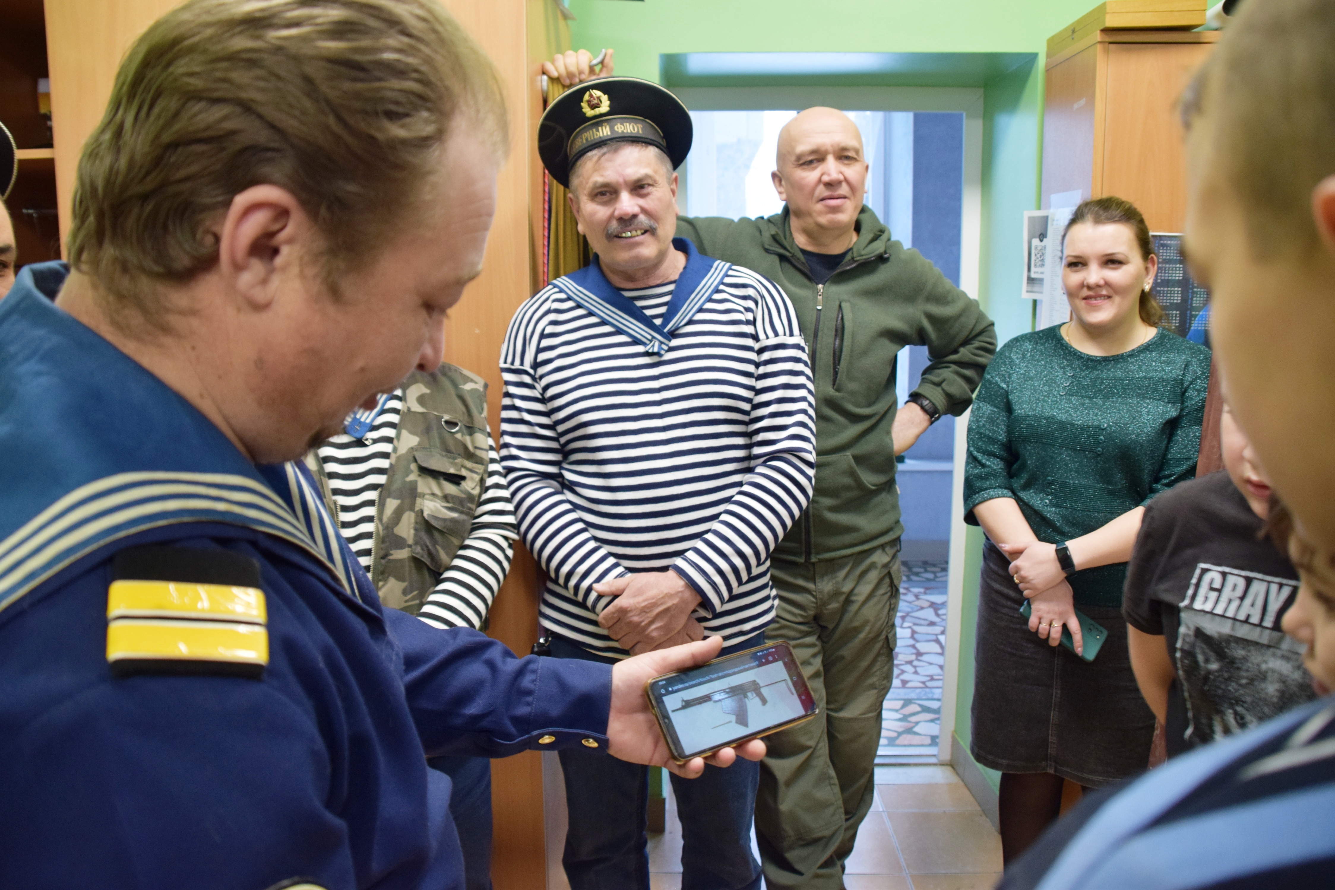 Ветераны ВМФ сегодня побывали в гостях у ВПК «Батыр»