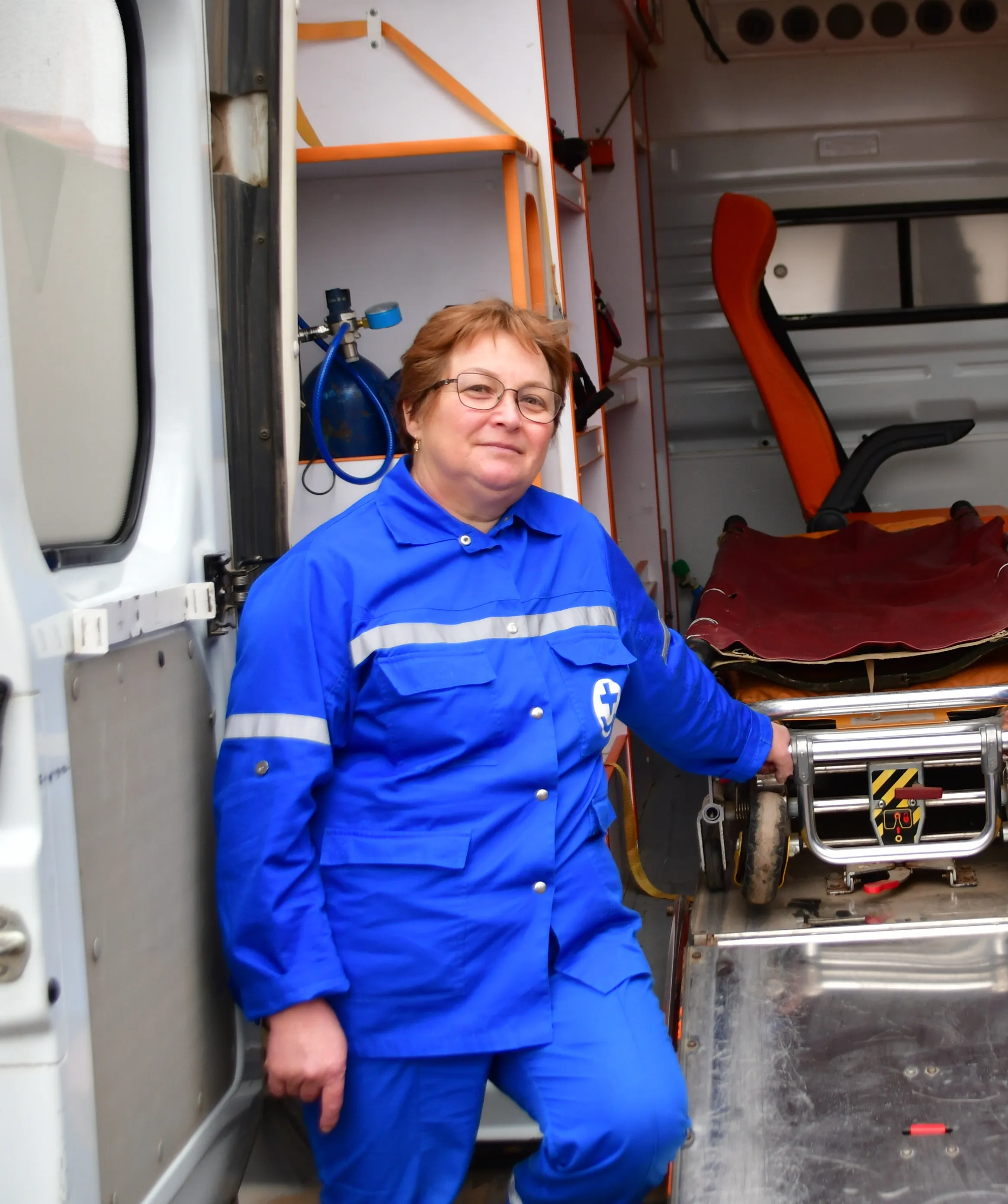 Фельдшер Янаульской СМП Анжела Ахтареева и днем, и ночью спешит на помощь людям