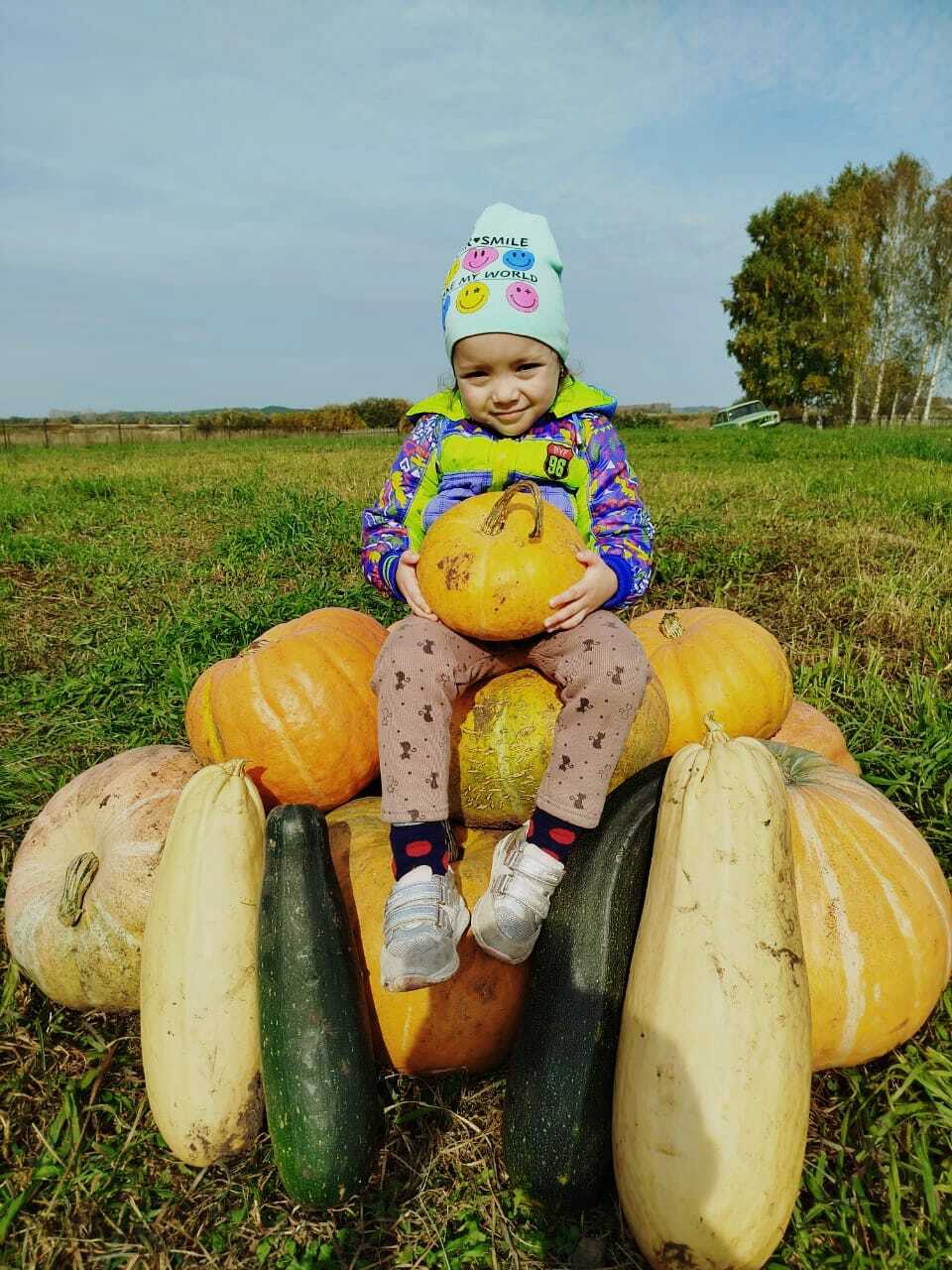 Фотоконкурс «Великан на грядке»: Ялиловым тыквы хватит на всю зиму