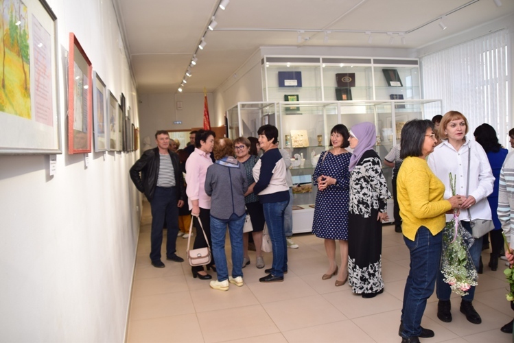 В Янауле состоялось открытие персональной выставки Гульчачак Тимершиной