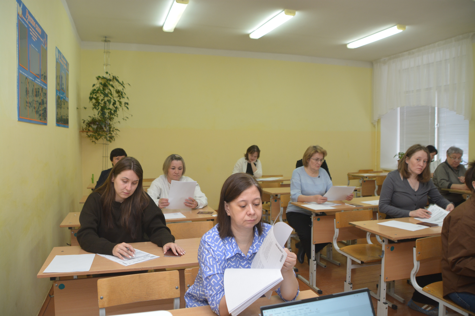 В Янауле прошла  акция «ЕГЭ с родителями»