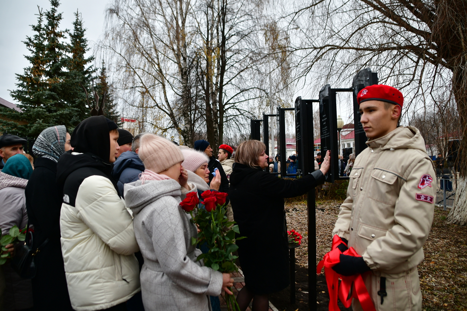 В Янауле открыли шесть мемориальных плит в честь героев – земляков, погибших в ходе СВО