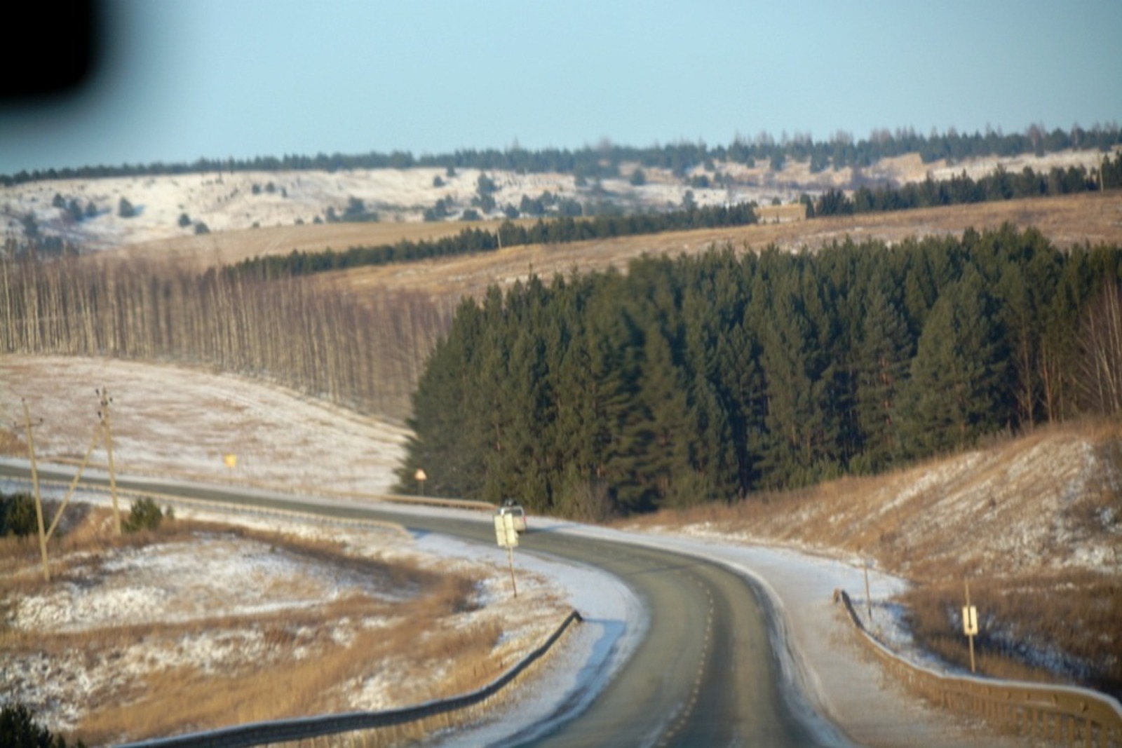 Ильдар Шарипов  Автодорога Уфа - Янаул (Янаульский район)