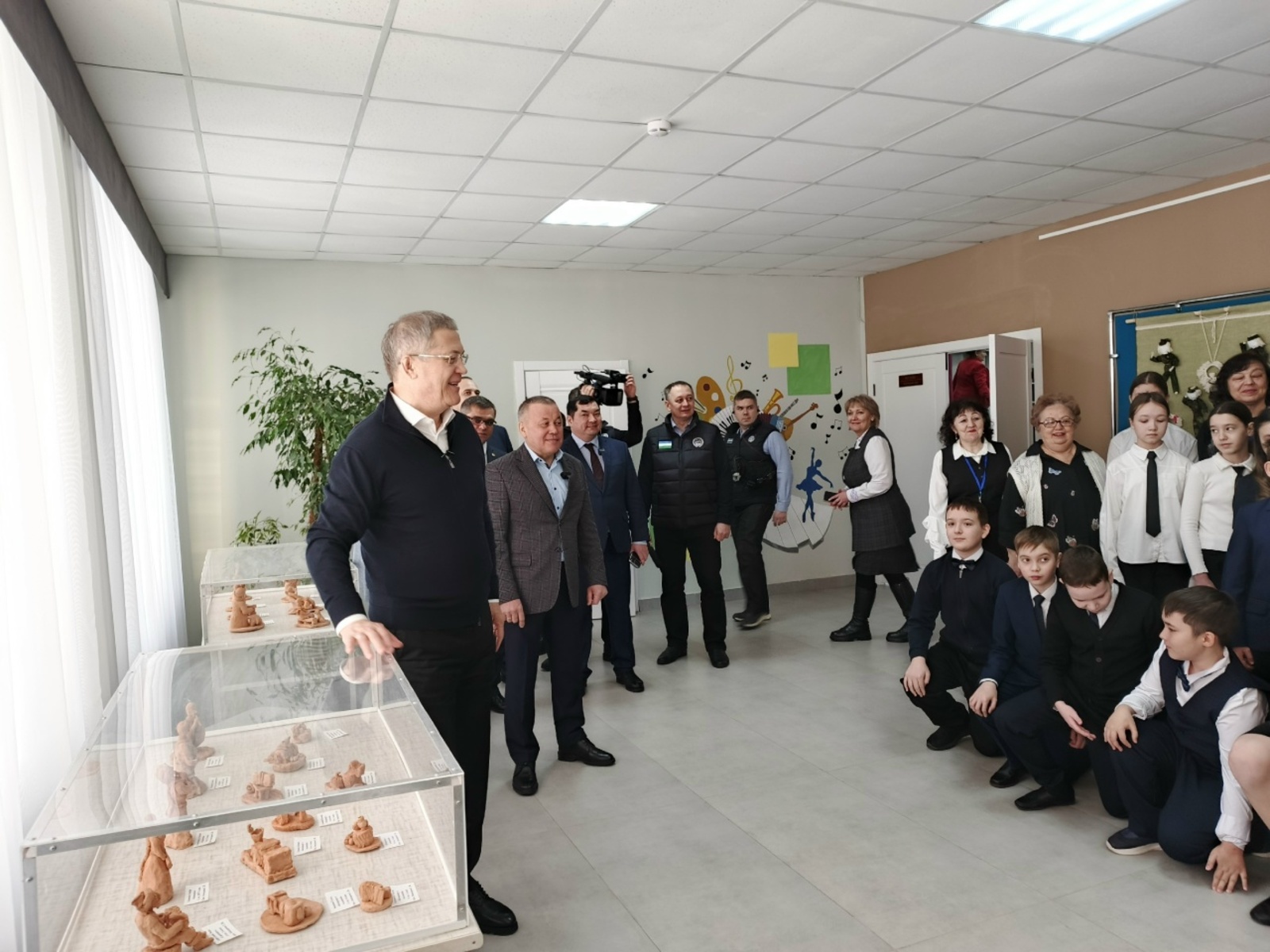 Глава Башкирии Радий Хабиров с рабочим визитом прибыл в Янаул