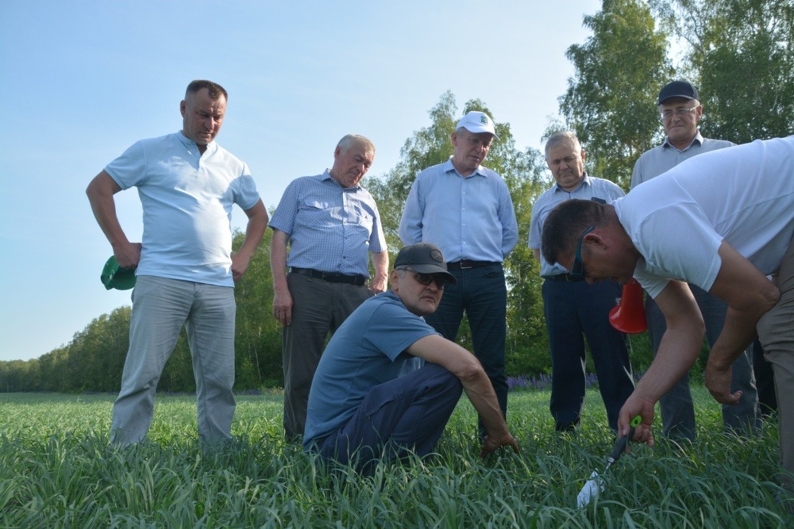 Ильдар Шарипов  В Янаульском районе проходит объезд полей хозяйств