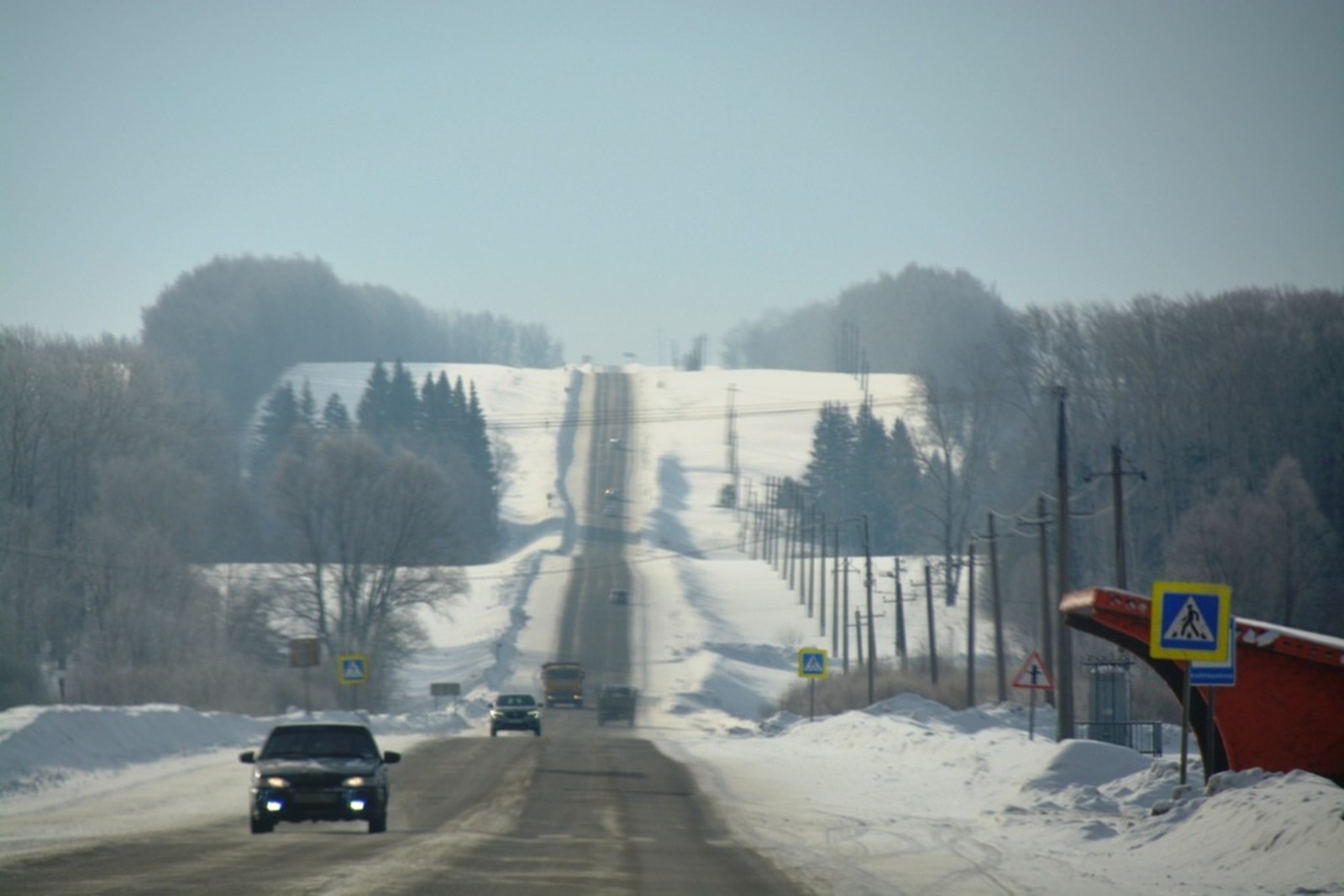 Ильдар Шарипов  Трасса Уфа - Янаул (Янаульский район)