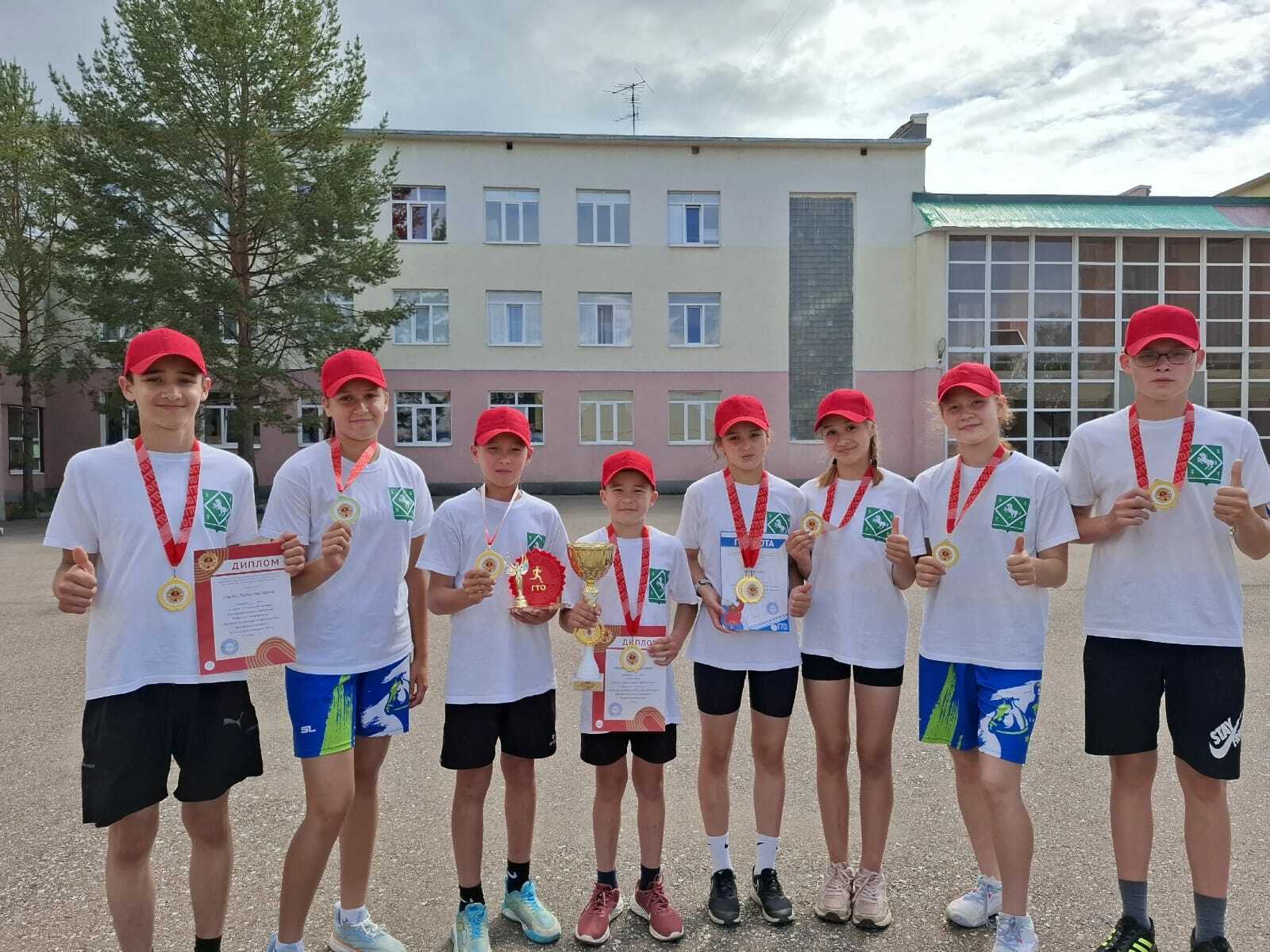 Янаульские спортсмены стали победителями летнего фестиваля ГТО