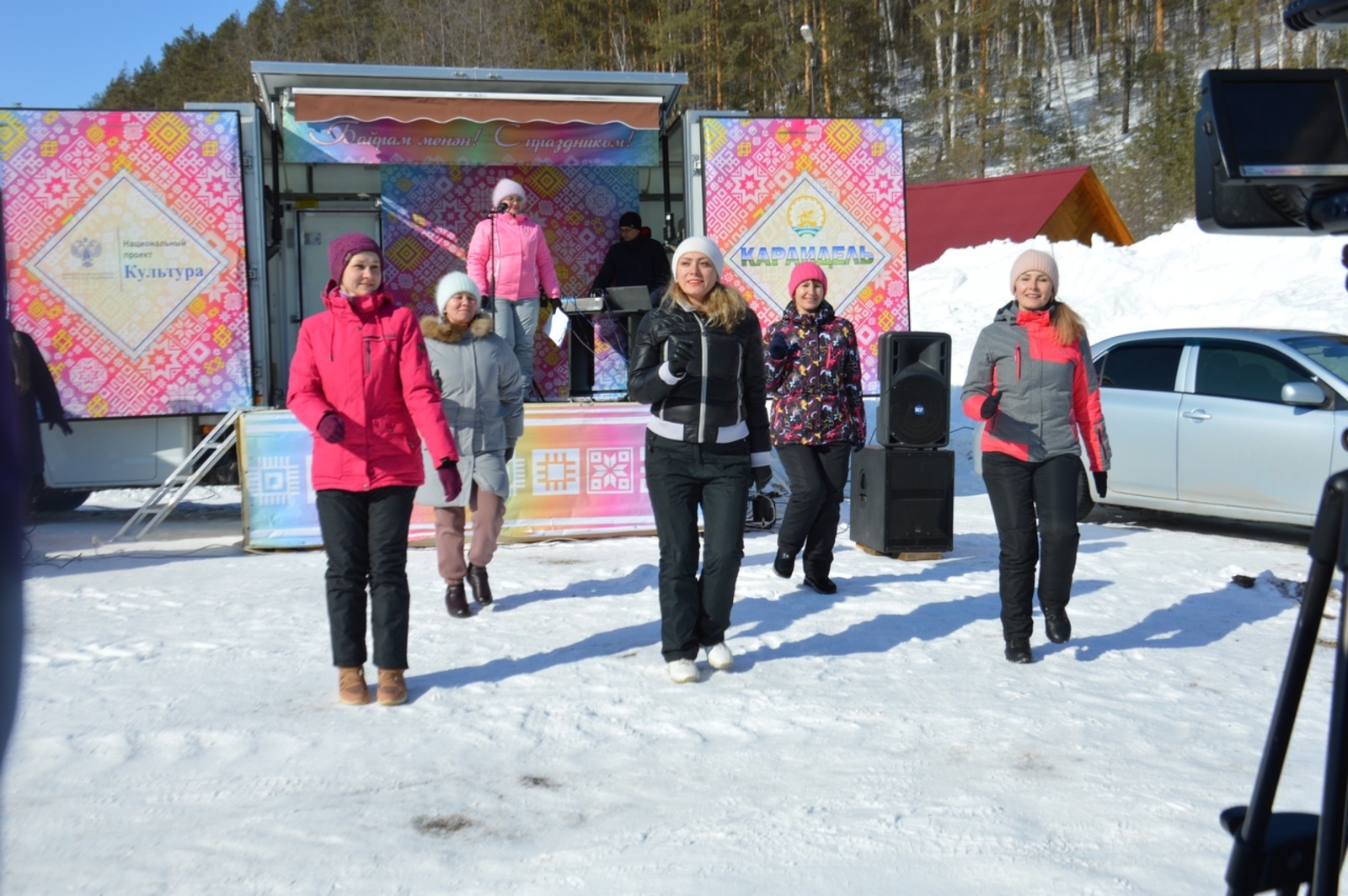 Караидельцы вышли на «Лыжню России»