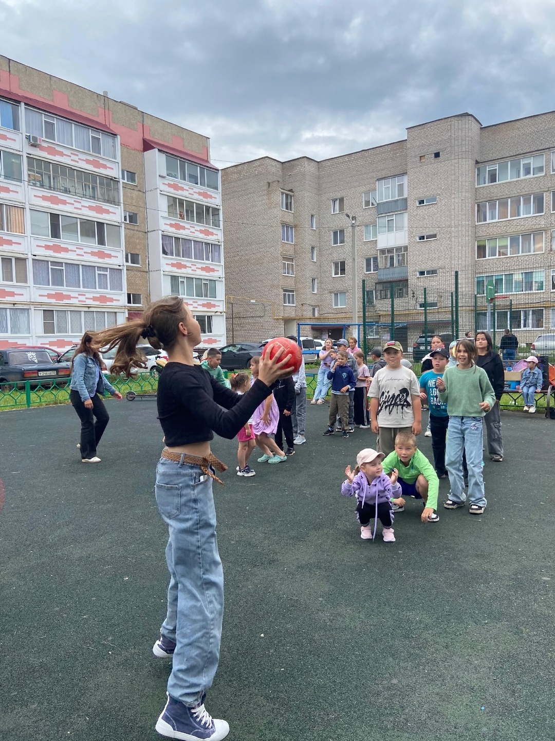 На северо-западе Башкирии проходят дворовые праздники для детей