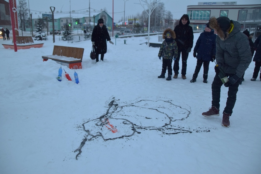 «Весёлый снеговик» на Ёлочной площади [добрый фоторепортаж]