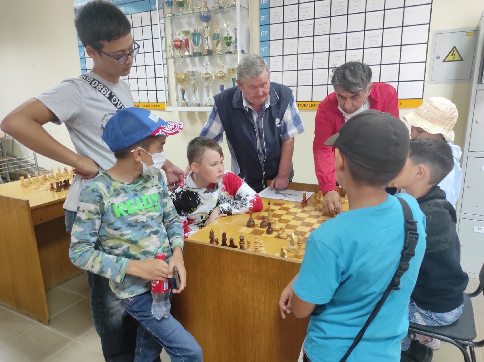 В Янауле прошла товарищеская встреча по шахматам