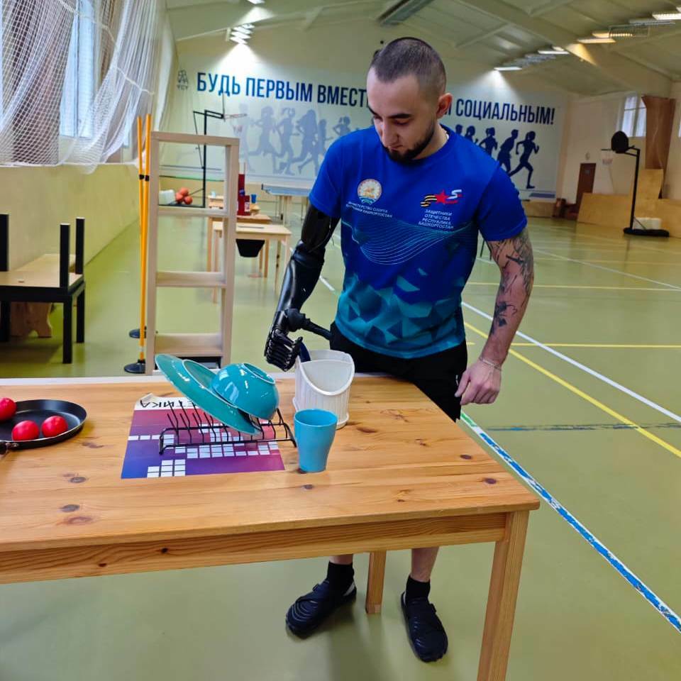 Ветеран СВО из Башкортостана участвует в федеральном проекте по кибатлетике