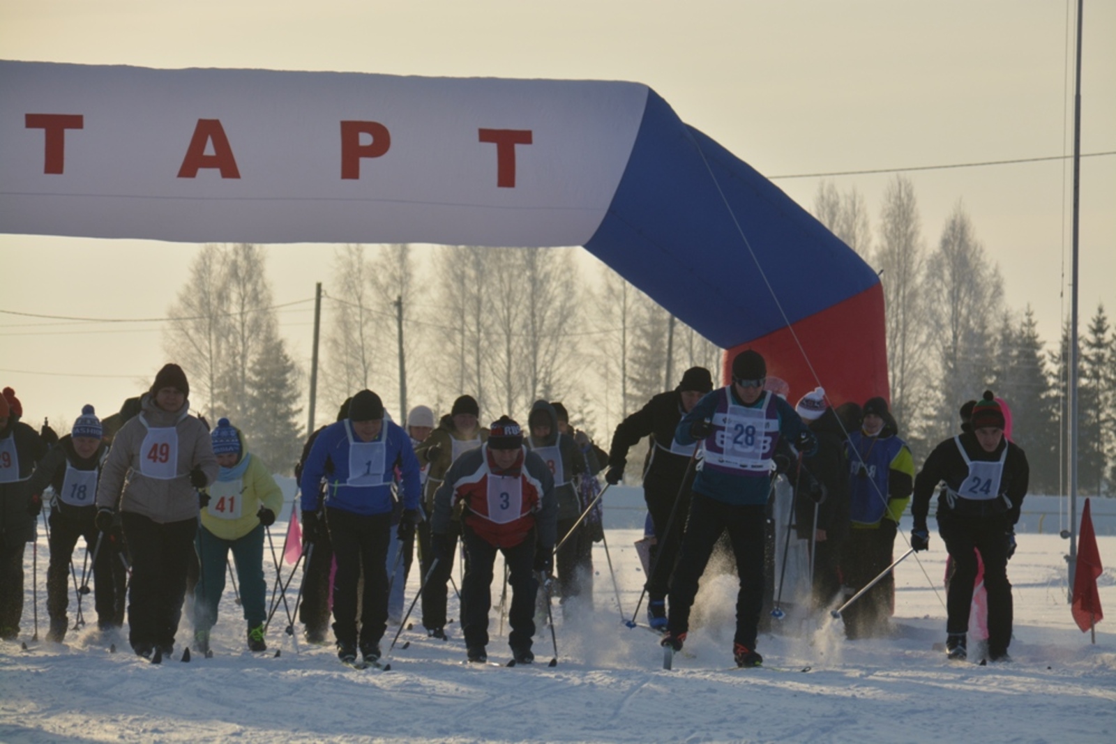 Ильдар Шарипов  Лыжная гонка руководителей-2026 в Янауле