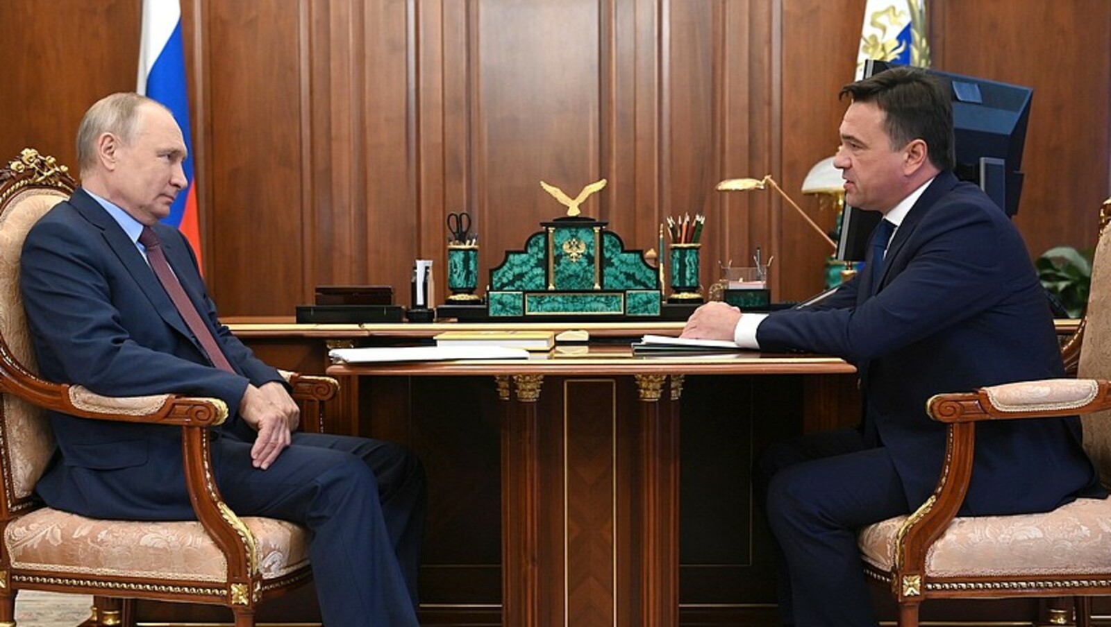 Владимир Путин провёл встречу с Андреев Воробьёвым