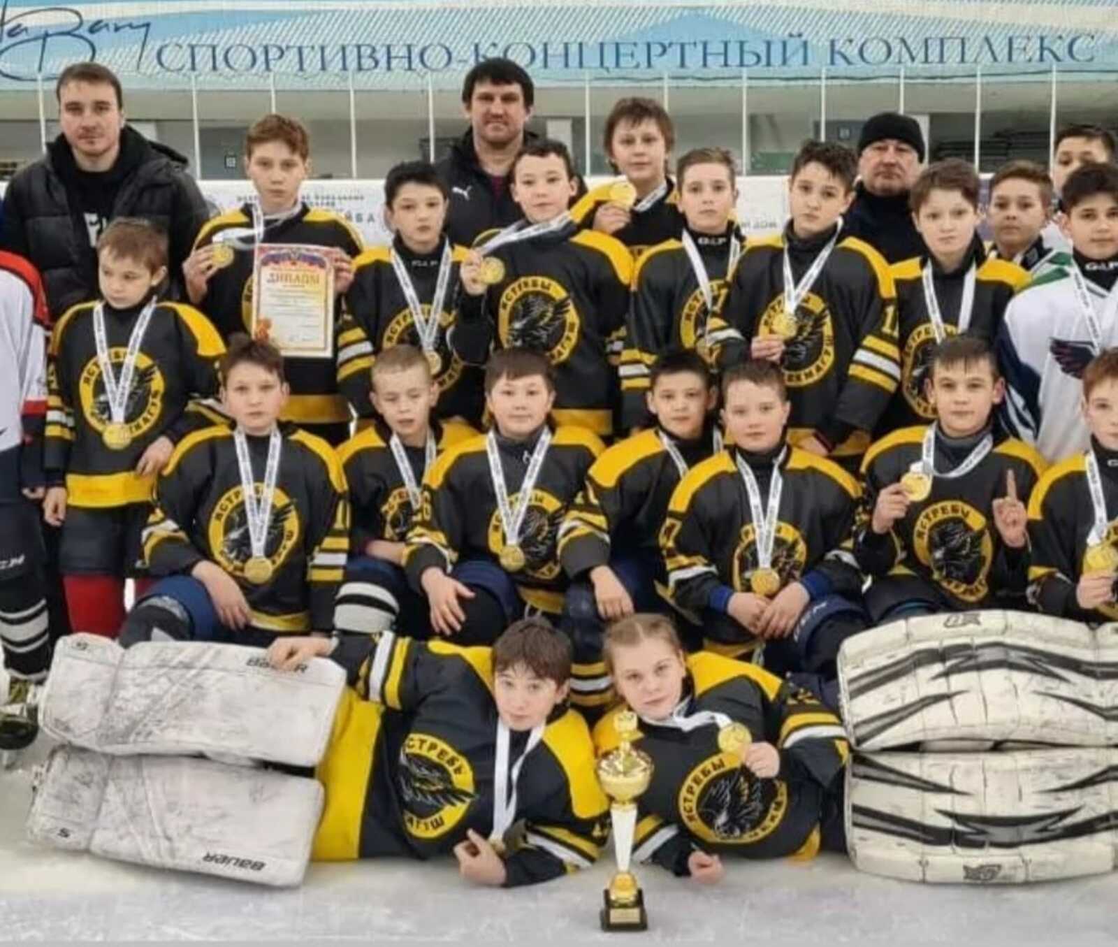 Юные хоккеисты из Чекмагушевского района – победители «Золотой шайбы