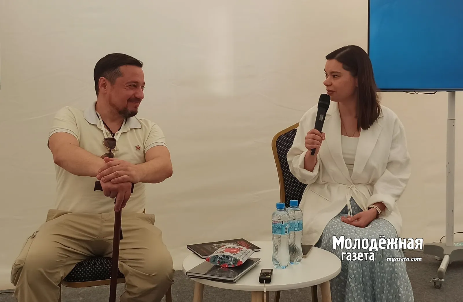 Поэтесса из Донецка Анна Ревякина представила на «Китап-Байраме» свою книгу