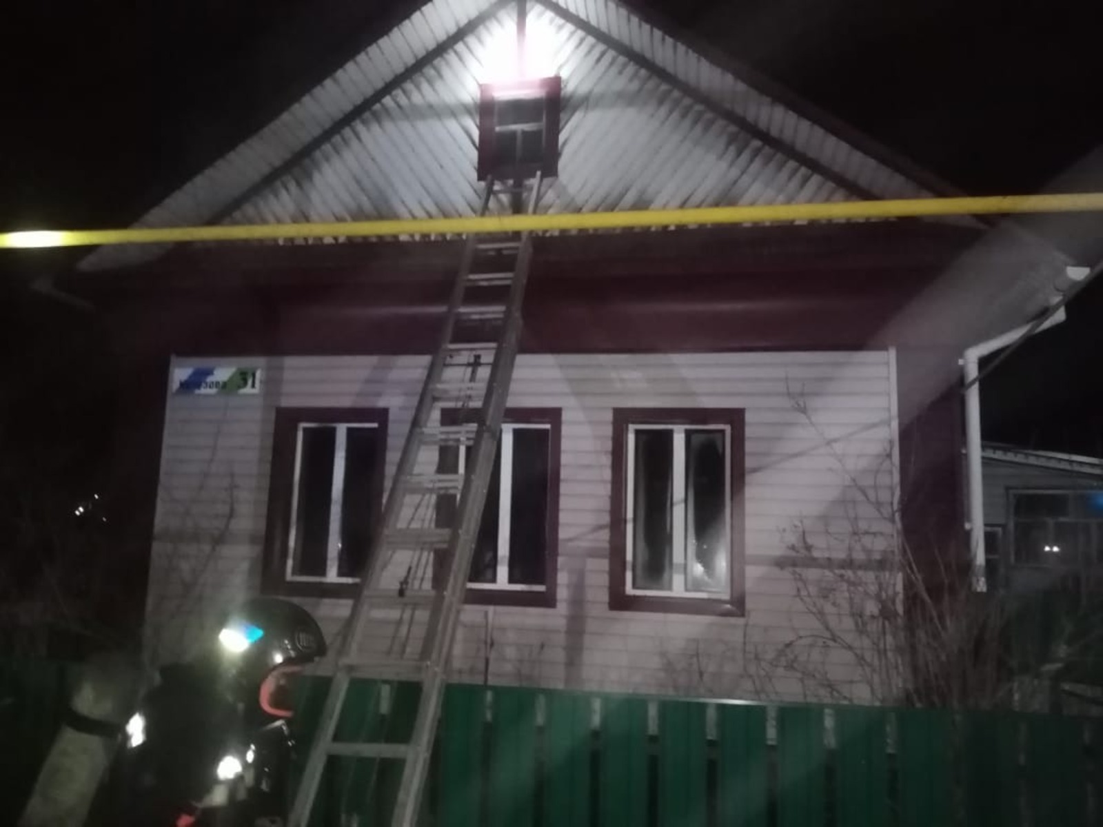 Пожар в Янауле: погиб человек