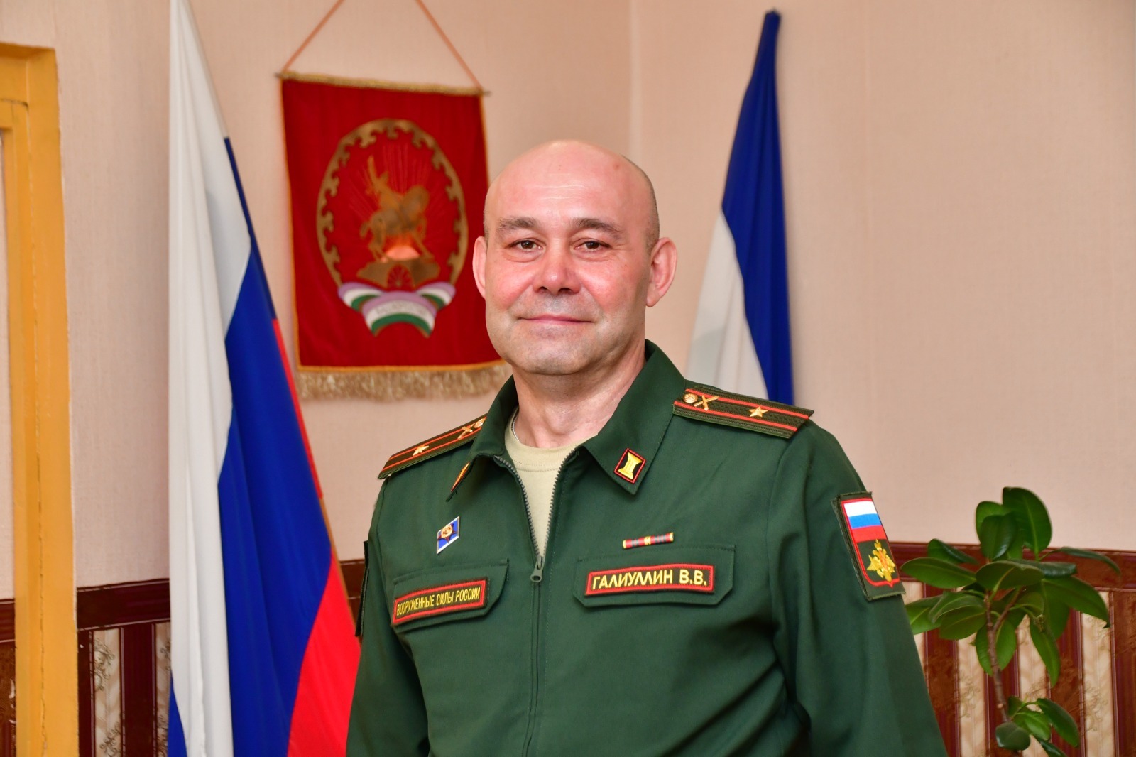 Рустам Сангов  Военный комиссар по городу Янаулу, Янаульскому и Калтасинскому районам Виталий Галиуллин