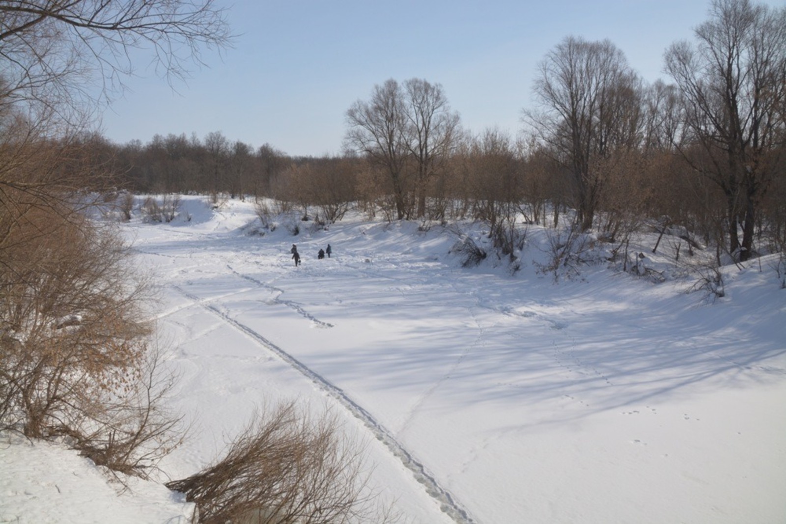 Ильдар Шарипов  Зимняя рыбалка на реке Буй (Янаульский район)